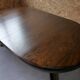 Table à rallonges Baumann en orme années 60