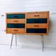 Vintage wooden chest of drawers