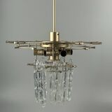 60s 70s ceiling lamp chandelier Kinkeldey Germany