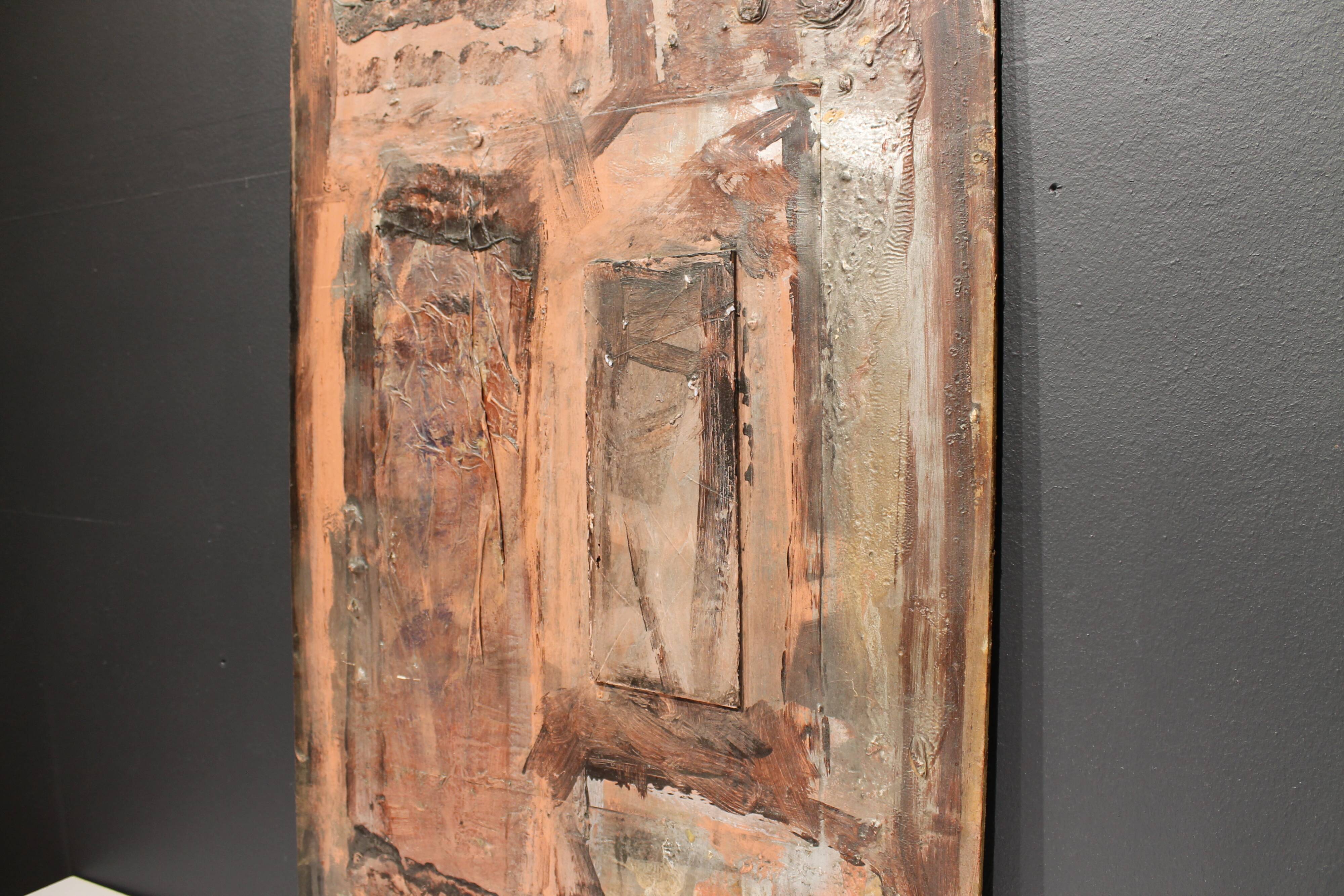 Mixed media painting