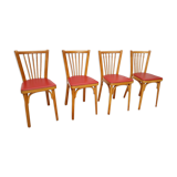 4 vintage bistro chairs Baumann
