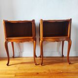 Pair of Louis XV style bedside tables