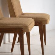 Mid Century style chairs (c.1940). Set of 2 pieces.