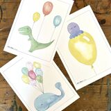 Dino children's illustration