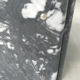 Coffee table design 80s vintage marble glass