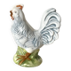 Rooster salt shaker in opaline