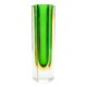 Murano Sommerso vase, mid-century modern, glass, designed by F. Poli, Italy, 1950s