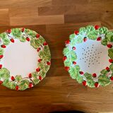 Plat à fraises