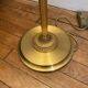 Lampadaire halogène style Louis XVI bronze et laiton, Lucien Gau