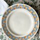 6 flat plates Dolly Faïencerie Nouvelle