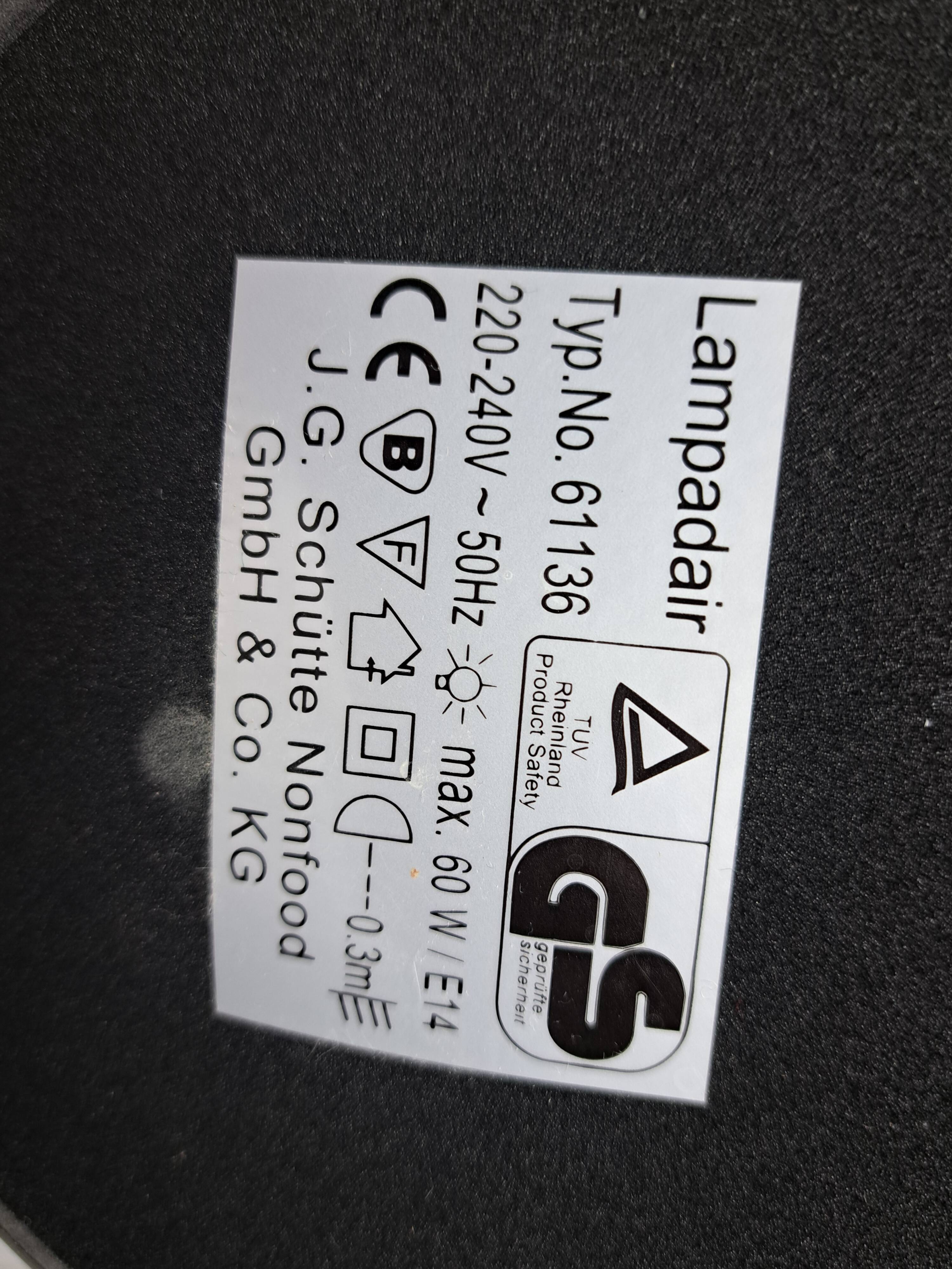 Ship Desk Lamp Mushroom 1980 Vintage Mid-Century Art Deco