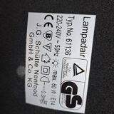 Ship Desk Lamp Mushroom 1980 Vintage Mid-Century Art Deco