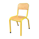 Vintage school children's chair 1970 wood