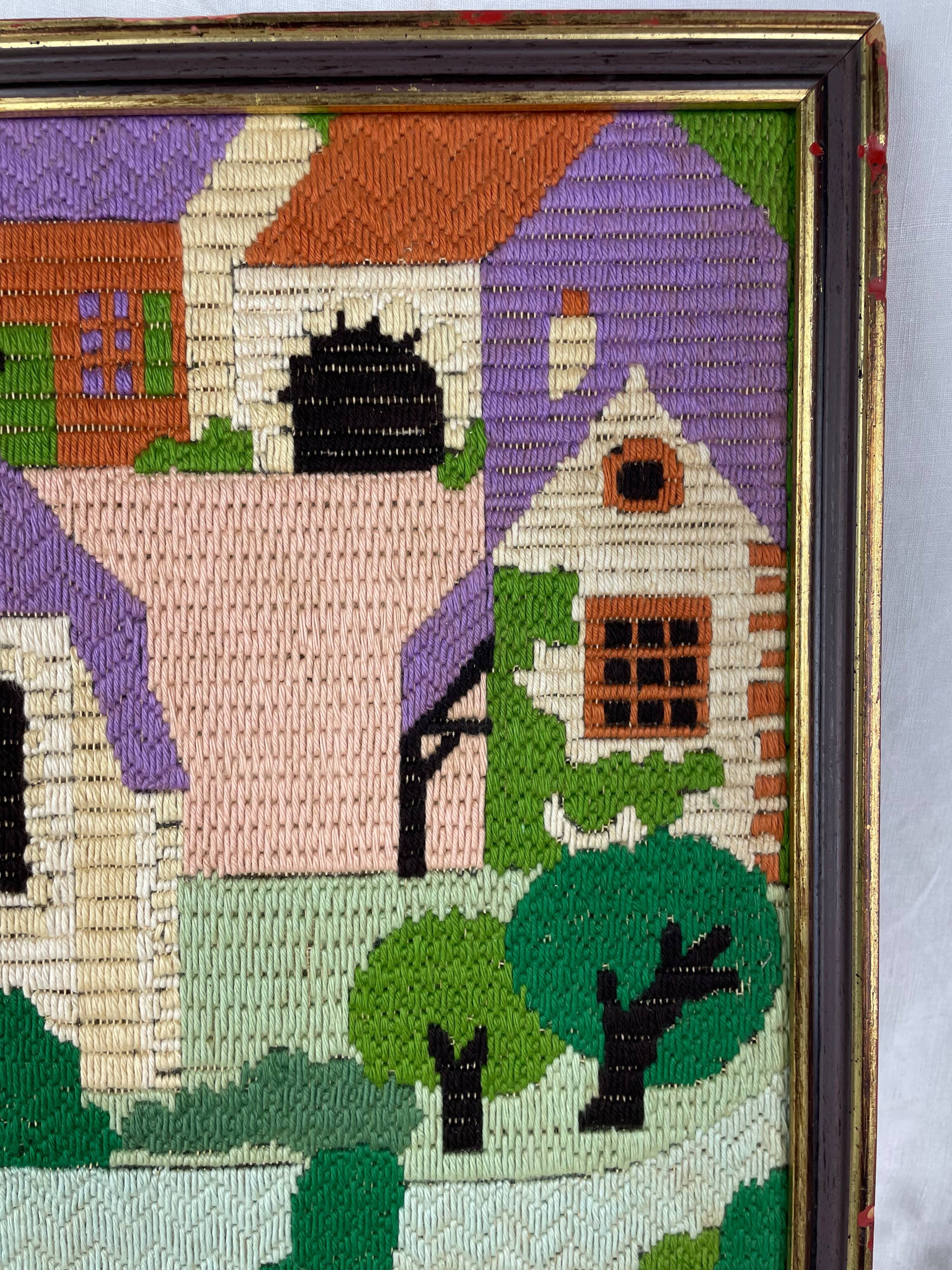 Cotton tapestry canvas from the 1970s