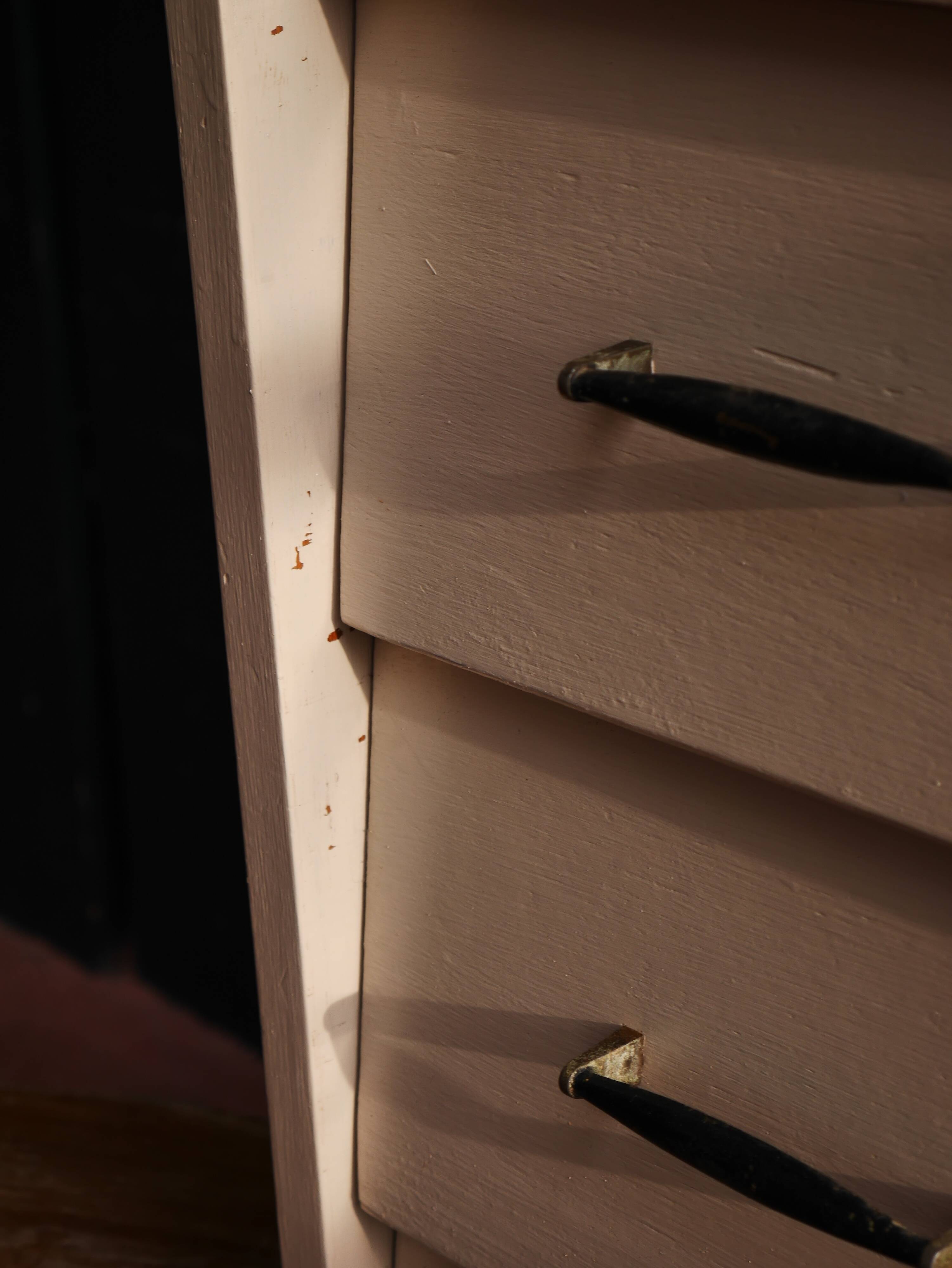 Vintage commode refurbished