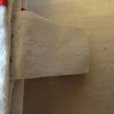 Lot of 4 red striped bis towels