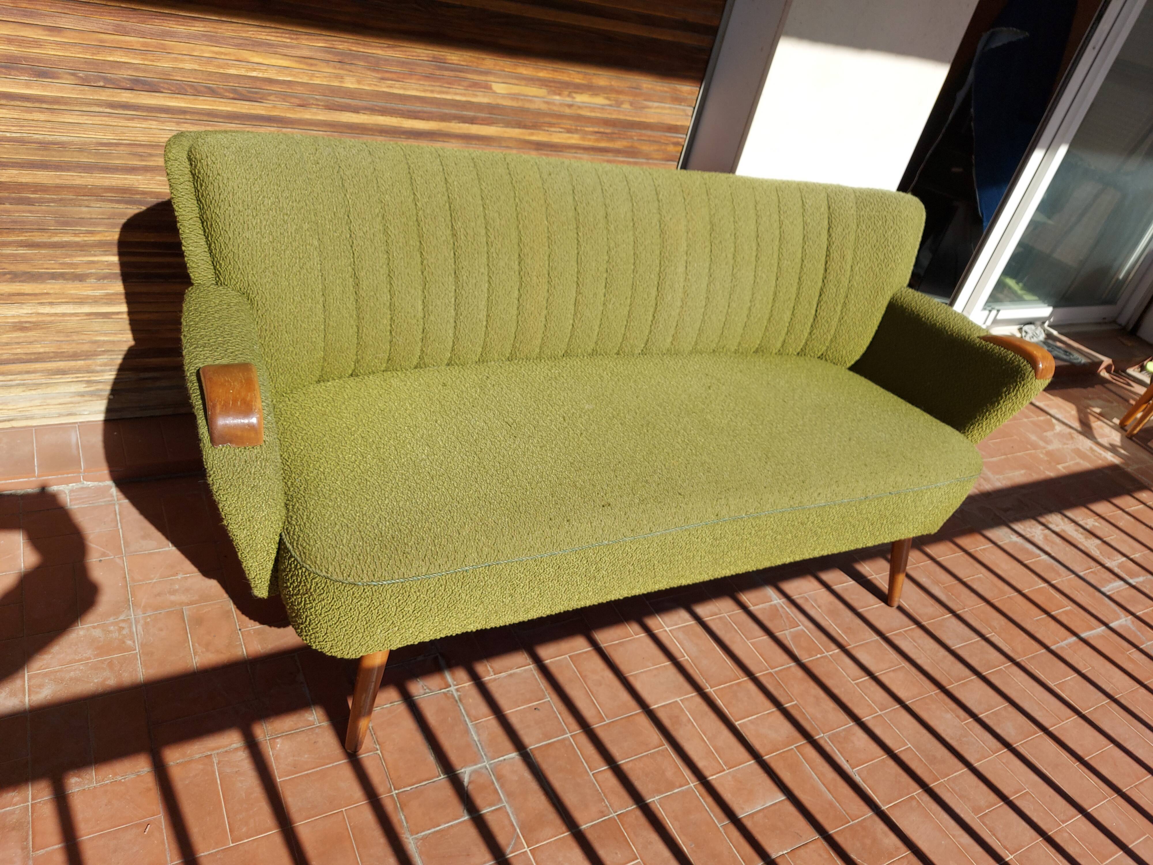 Cocktail sofa design 50's