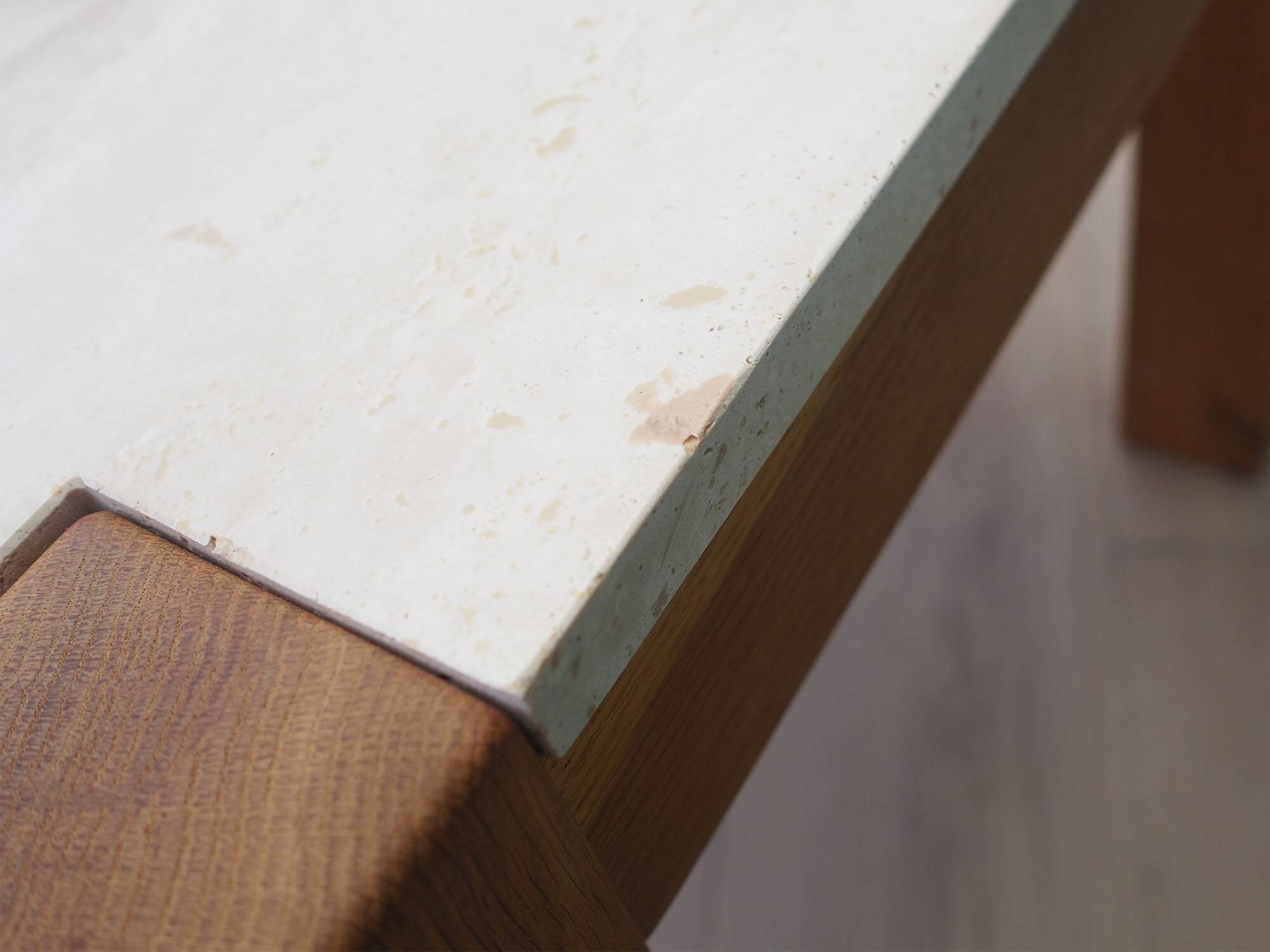 Table basse en chêne, design danois, années 1970, production : Danemark