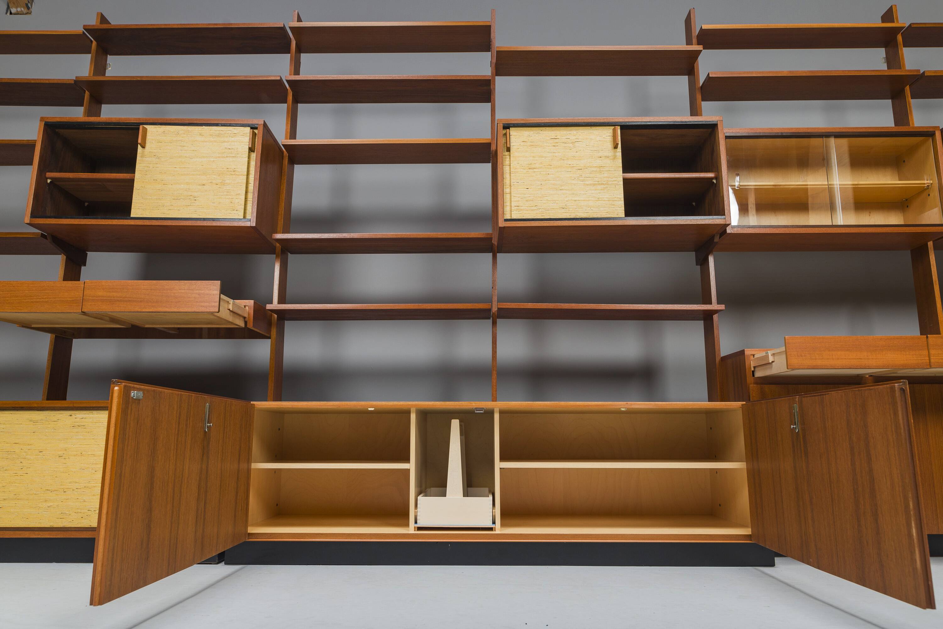 Mid-Century Shelf System by Dieter Wäckerlin for Behr, 1955