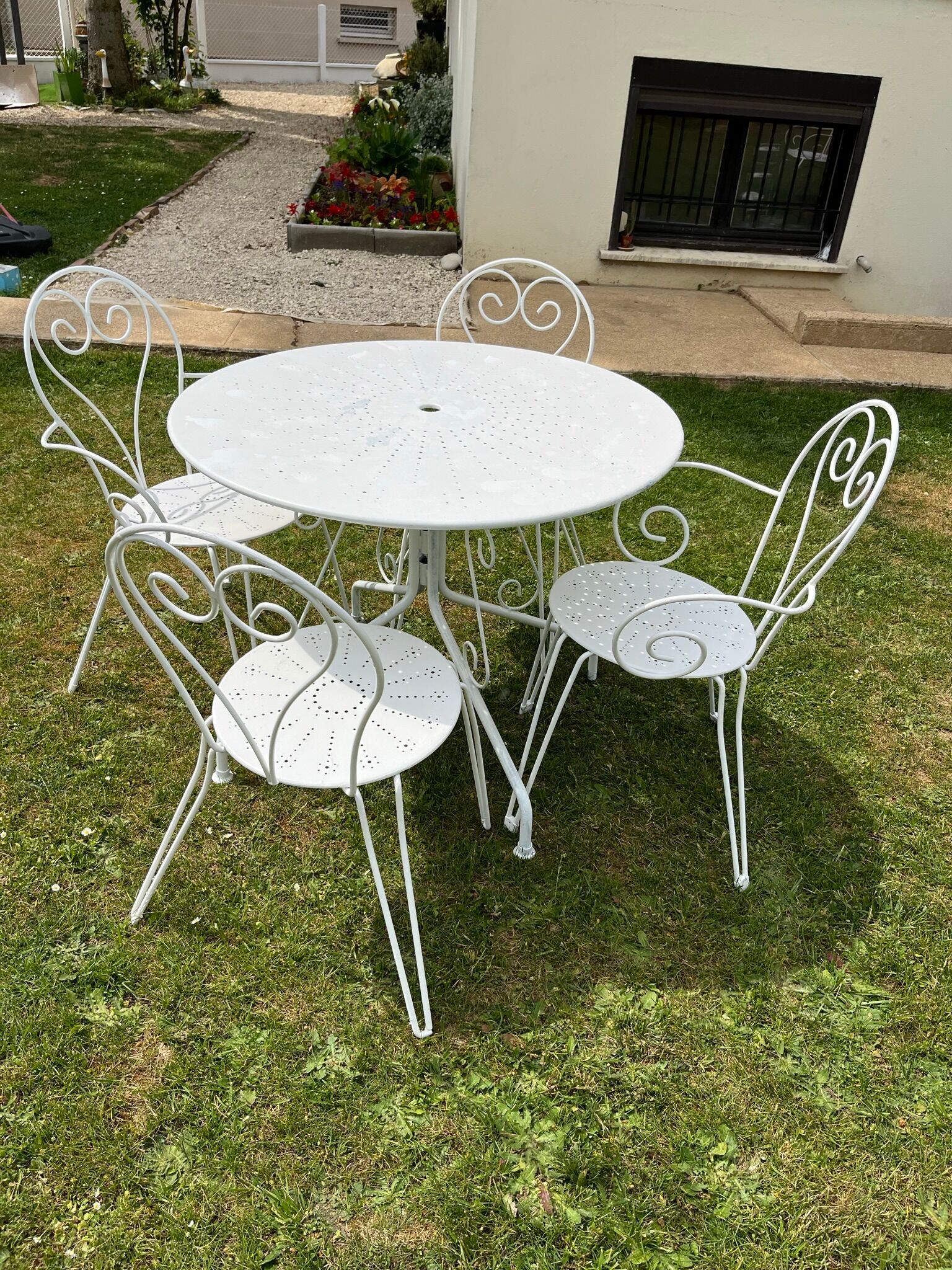 Old French garden furniture