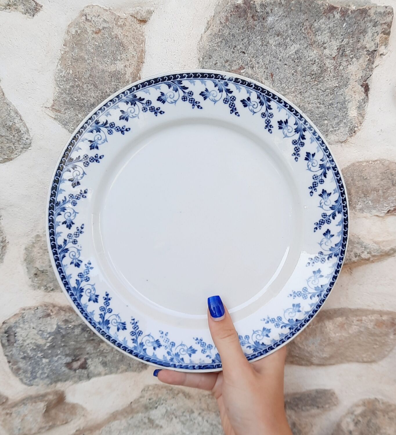 Flat plates Terre de Fer Montigny