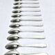 Christofle - 12 coffee spoons atlas model