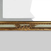 Baroque Rococo style gold leaf decorated Mirror, France 1950s
