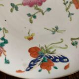 Plate, porcelain pink family, China, XIXth