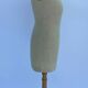 Mannequin de couture 1900 tissu structure bois
