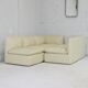Set of 5 leather armchairs, France 80