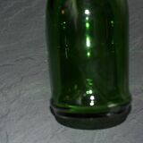 Bouteille vintage en verre vert