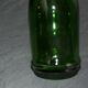 Bouteille vintage en verre vert