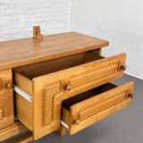 Vintage Oak Sideboard by Guillerme and Chambron for Your Home, 1960s