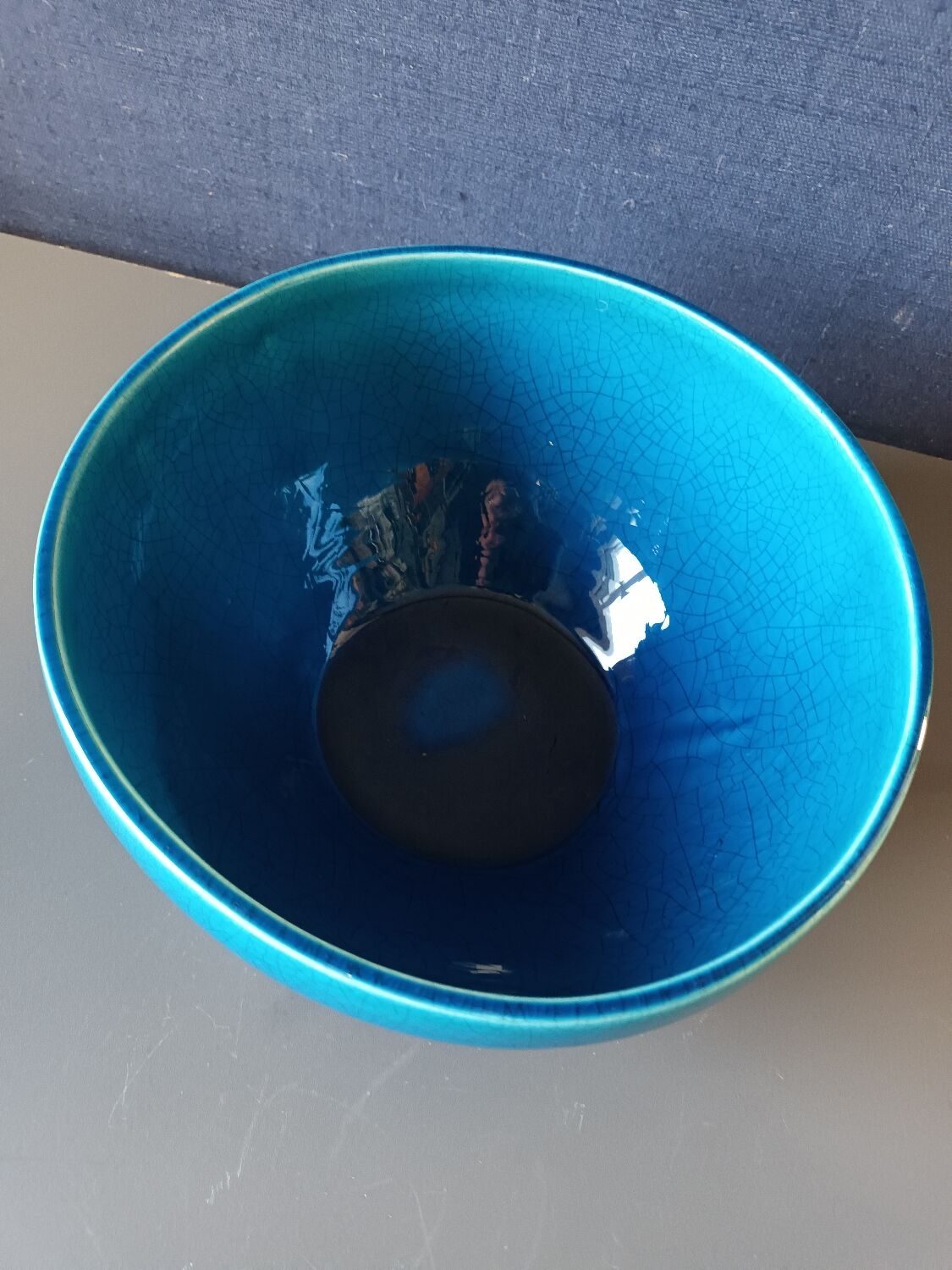Saladier bleu