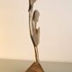 Yves LOHE Stylized metal rooster sculpture