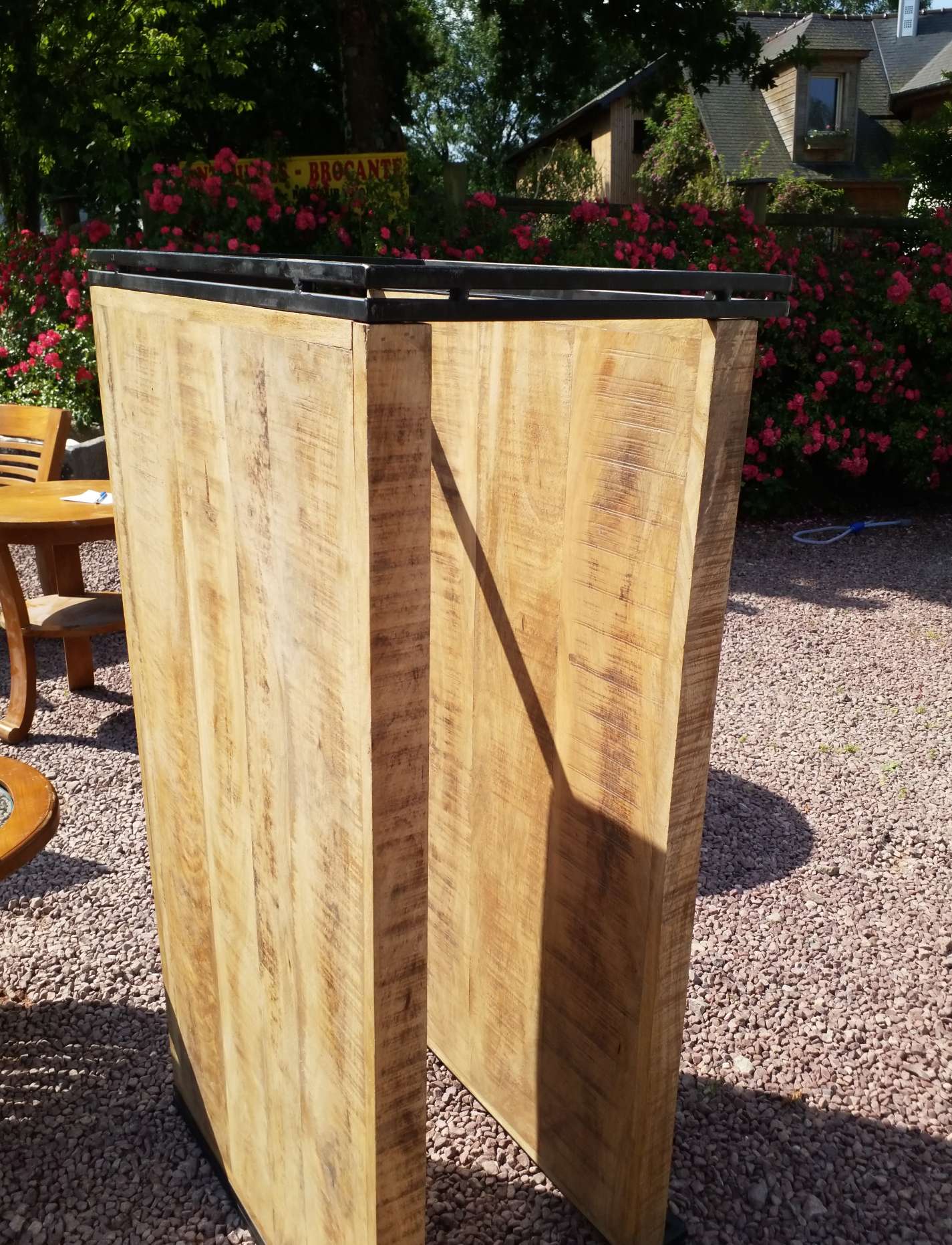 Industrial coffee table