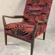 Mid-Century Armchair With Outswept Arms