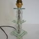 Deco art glass lamp