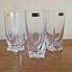 Set of 6 Hi Ball tumbler glasses French Royal Crystal of Champagne