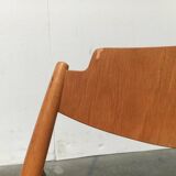 Set of folding chairs for children SE 18 German mid-century by Egon Eiermann for Wilde+Spieth, 1950s