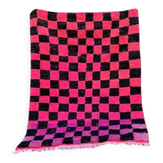 Handmade square Berber rug, size 150 x 250 cm