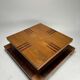 Sculptural Décon Coffee Table in Wood, Italy, 1970s