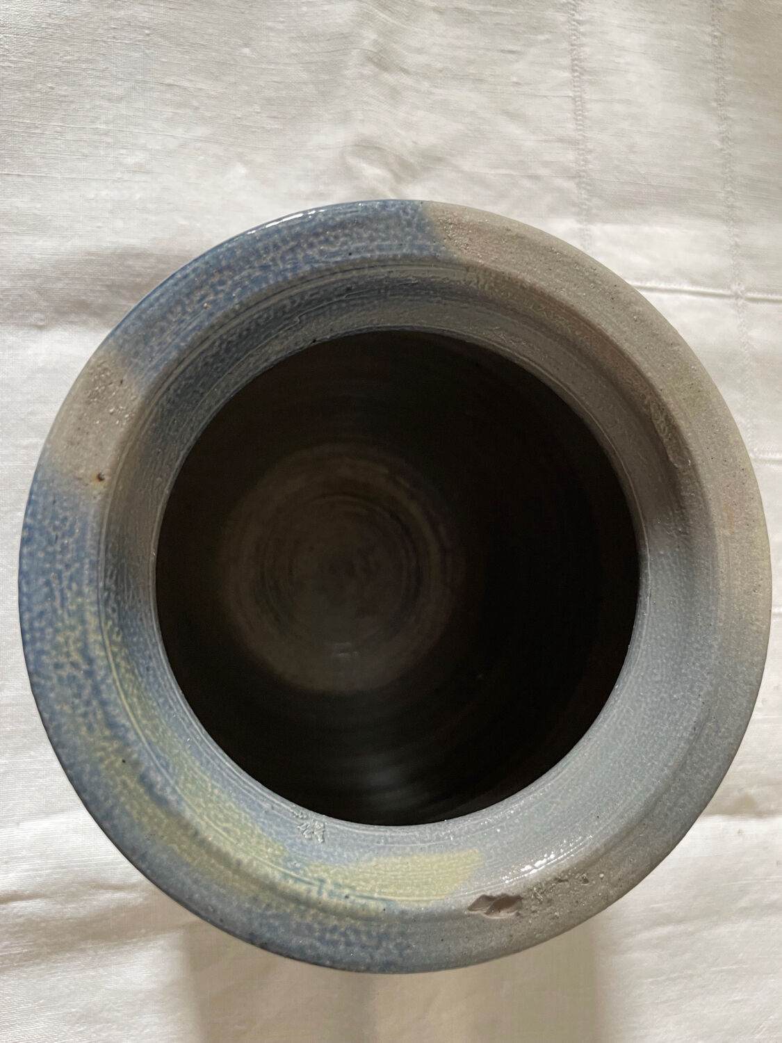 Alsace stoneware pot