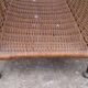 Door magazines in wicker and metal, vintage 60s - 70s
