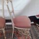 Pair of wooden chairs
