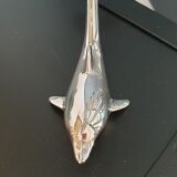 Bottle opener Dolphin silver metal