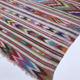 XL Handmade Algerian Berber Ethnic Bohemian Antique Carpet - Area Rug 200x188