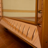 Italian floor mirror by Cristal Art, Italy 1960s