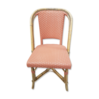 Pink bistro chair