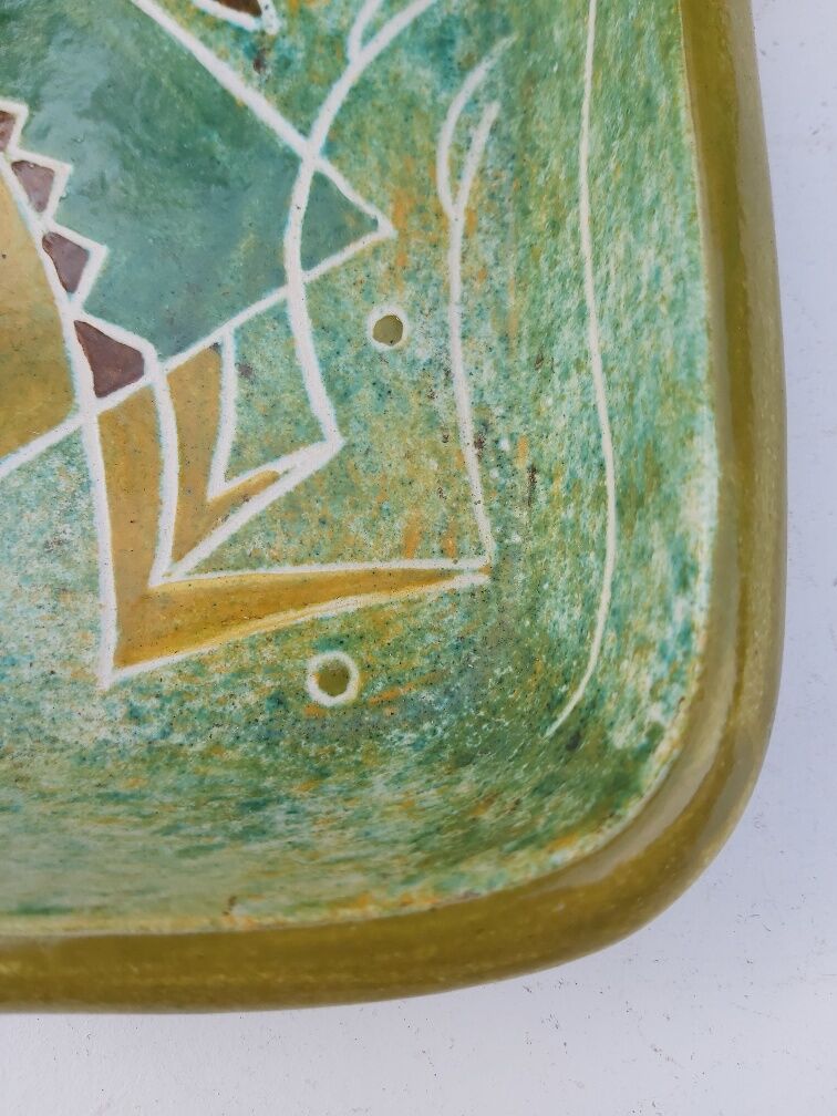 Bernard Lecuyer ceramic dish